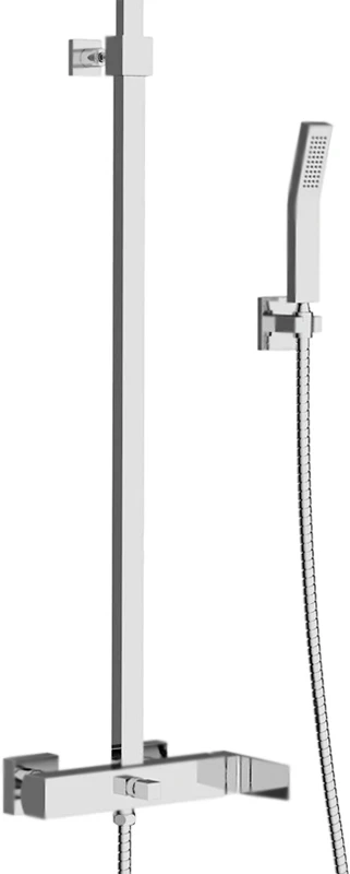 Душевая система BelBagno Arlie ARL-DOCM-CRM Хром латунь на стену
