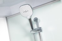 Душевая кабина WeltWasser WW500 Emmer 11015-2 110x110 10000004651 профиль Хром стекло прозрачное