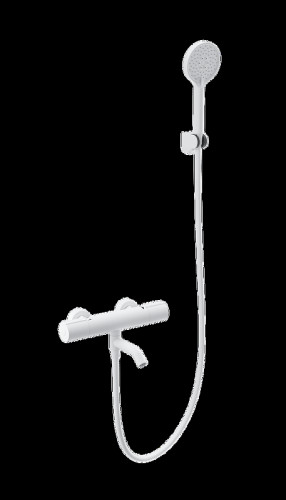 Смеситель для ванны Wonzon &amp; Woghand Inn WW-A2006-A1-MW с термостатом цвет Белый матовый