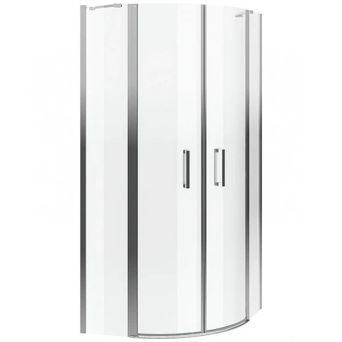 Душевой уголок Excellent Mazo 100х100 KAEX.3000.2S.1010.LPx2+KAEX.3001.2D.0400.LP (KAEX.3001.2D.0400.LP+KAEX.3000.2S.1010.LP) профиль Хром стекло прозрачное