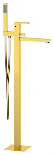 Смеситель для ванны Remer Absolute AU08DO цвет Золото глянцевое