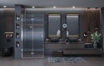 Душевой уголок Ambassador Diamond 90х90 12011105L профиль Хром стекло прозрачное