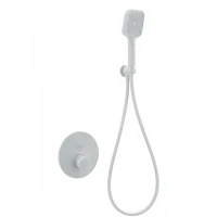 Смеситель для душа Wonzon & Woghand WW-D1017-A-MW с термостатом цвет Белый матовый