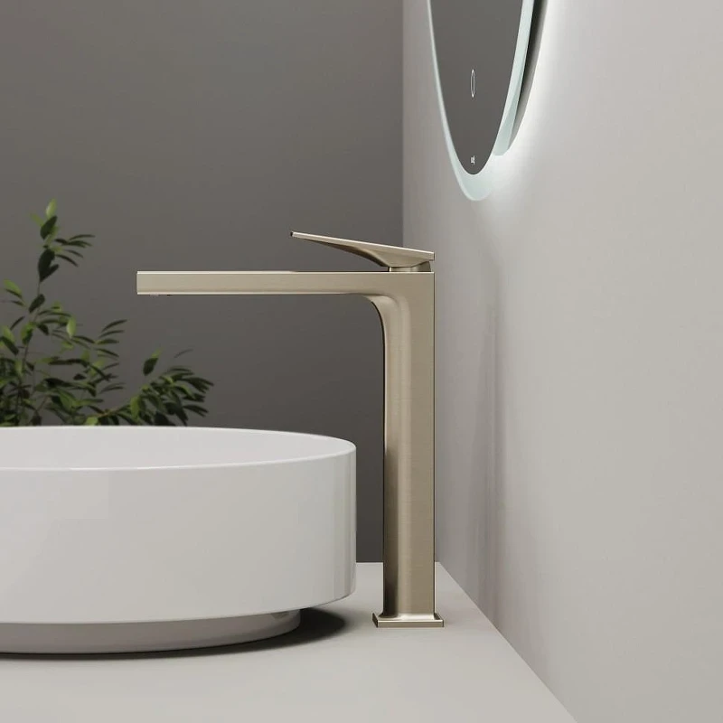 Смеситель для раковины Kludi Decus 54298N175 цвет Бронза брашированная