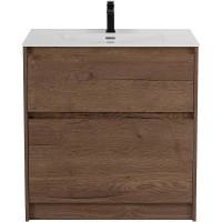 Тумба под раковину BelBagno Kraft 80 KRAFT-800-2C-PIA-RT Rovere Tabacco МДФ / ЛДСП