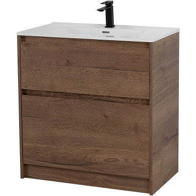 Тумба под раковину BelBagno Kraft 80 KRAFT-800-2C-PIA-RT Rovere Tabacco МДФ / ЛДСП