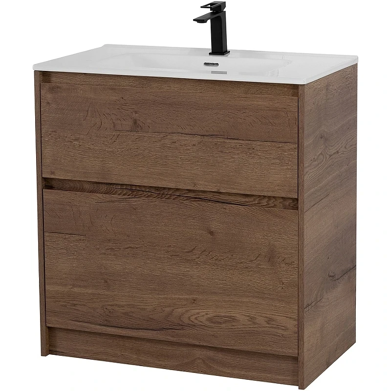 Тумба под раковину BelBagno Kraft 80 KRAFT-800-2C-PIA-RT Rovere Tabacco МДФ / ЛДСП
