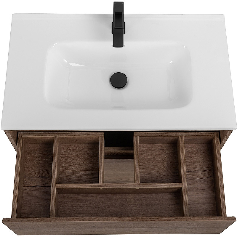 Тумба под раковину BelBagno Kraft 80 KRAFT-800-2C-PIA-RT Rovere Tabacco МДФ / ЛДСП