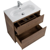 Тумба под раковину BelBagno Kraft 80 KRAFT-800-2C-PIA-RT Rovere Tabacco МДФ / ЛДСП