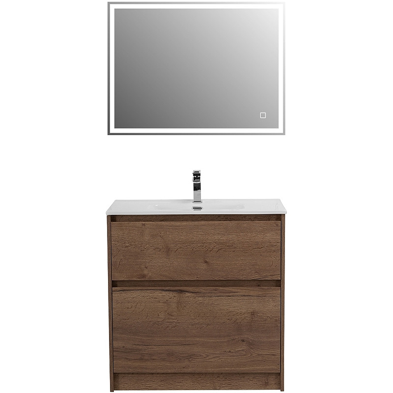 Тумба под раковину BelBagno Kraft 80 KRAFT-800-2C-PIA-RT Rovere Tabacco МДФ / ЛДСП