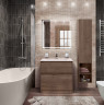 Тумба под раковину BelBagno Kraft 80 KRAFT-800-2C-PIA-RT Rovere Tabacco МДФ / ЛДСП
