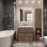 Тумба под раковину BelBagno Kraft 80 KRAFT-800-2C-PIA-RT Rovere Tabacco МДФ / ЛДСП