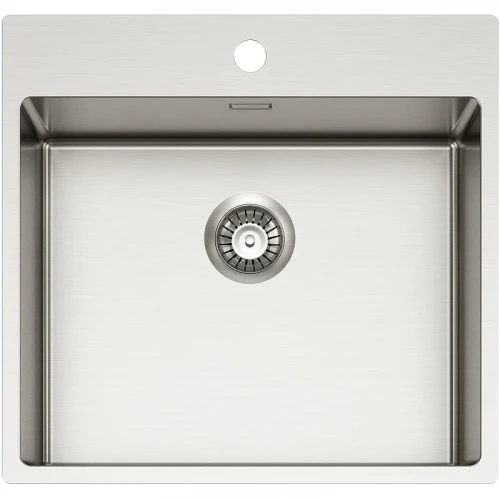 Кухонная мойка Alveus Nox 120 BRS 540x515x200 1149937 Брашированная сталь нержавеющая сталь встраиваемый