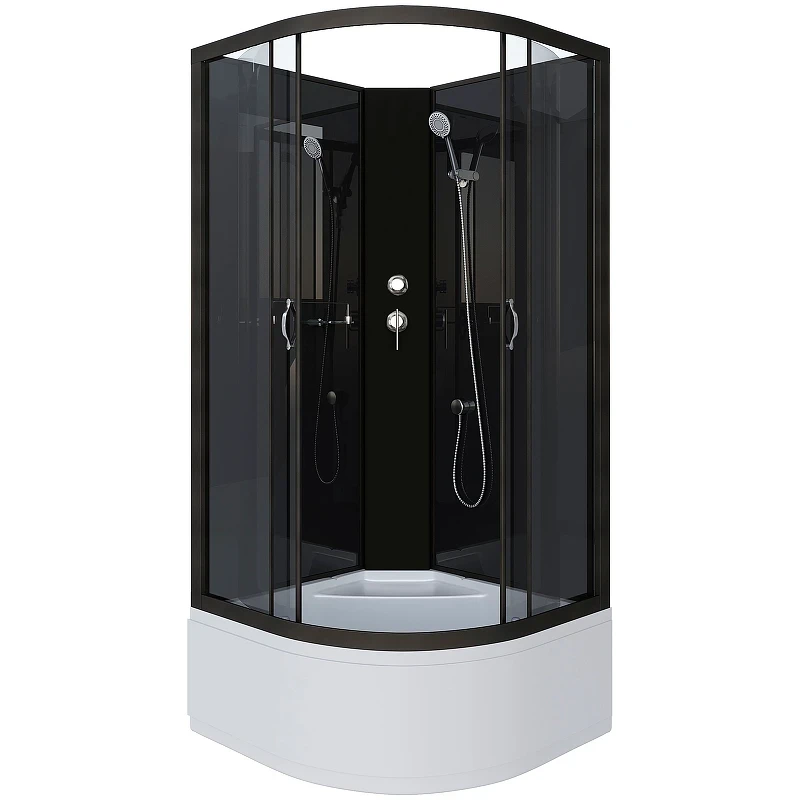 Душевая кабина Niagara Classic 90x90 NG-6508-14BK без гидромассажа