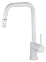 Смеситель для кухни Wonzon & Woghand WW-6018-MW цвет Белый матовый