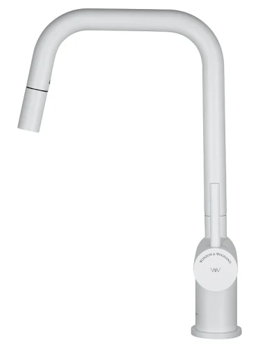 Смеситель для кухни Wonzon & Woghand WW-6018-MW цвет Белый матовый