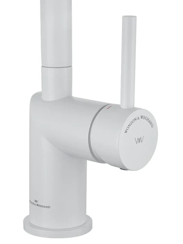 Смеситель для кухни Wonzon & Woghand WW-6018-MW цвет Белый матовый
