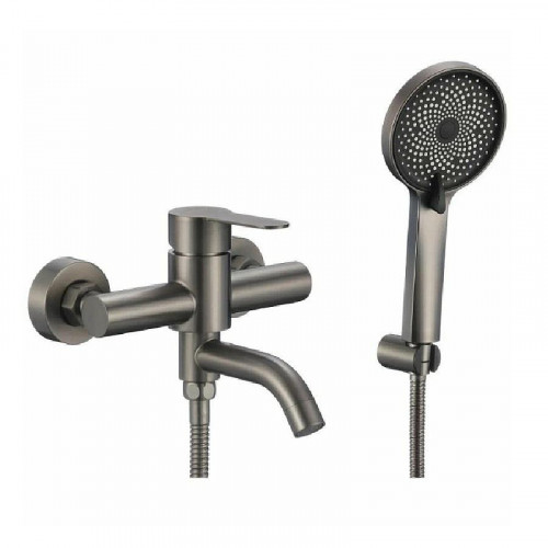 Смеситель для ванны Fmark FS8206Q цвет Графит