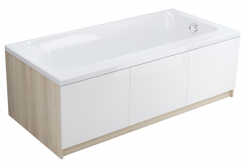 Акриловая ванна Cersanit Smart 170x80 L 63350 без гидромассажа