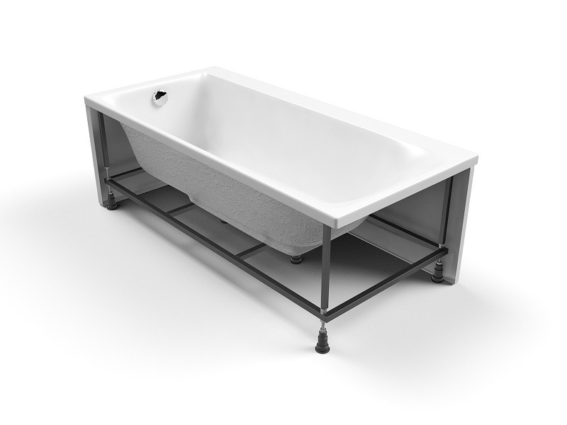 Акриловая ванна Cersanit Smart 170x80 L 63350 без гидромассажа
