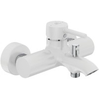 Смеситель для ванны Ideal Standard Ceraline BC199U5 Белый матовый латунь на стену