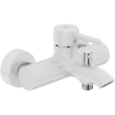 Смеситель для ванны Ideal Standard Ceraline BC199U5 Белый матовый латунь на стену