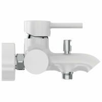 Смеситель для ванны Ideal Standard Ceraline BC199U5 Белый матовый латунь на стену