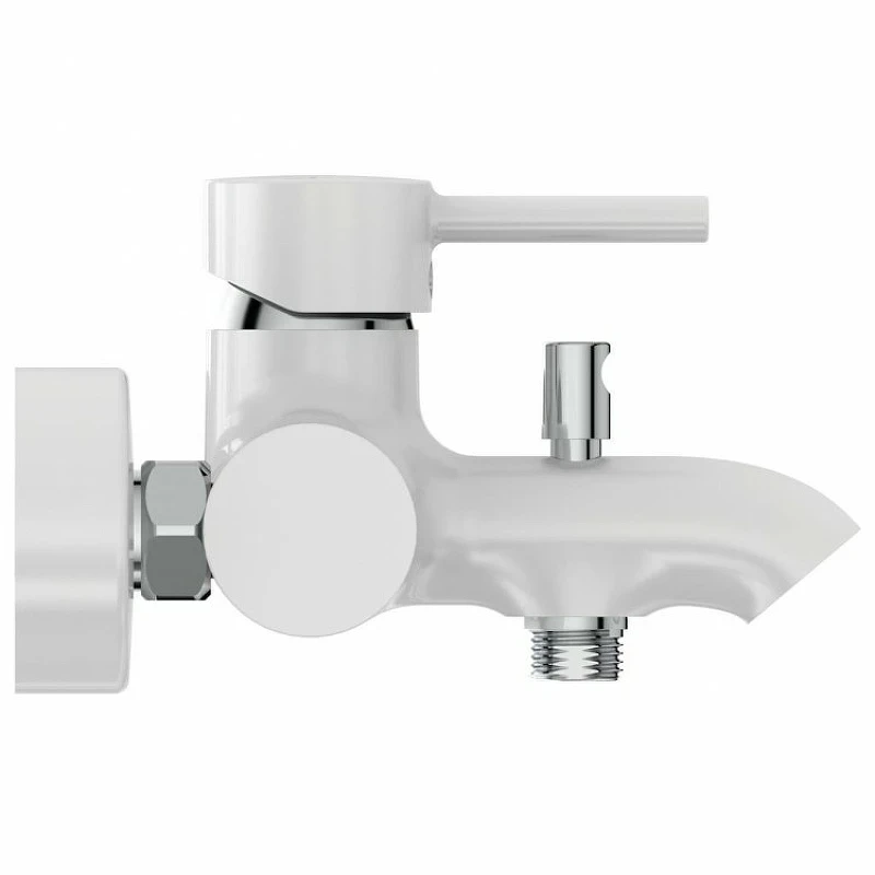 Смеситель для ванны Ideal Standard Ceraline BC199U5 Белый матовый латунь на стену