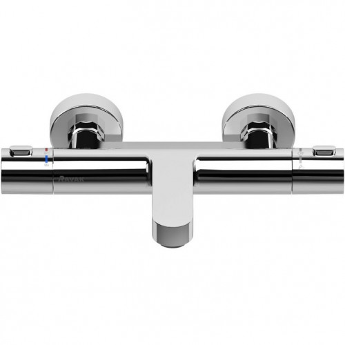 Смеситель для ванны Ravak Termo 300 TE 023.00/150 X070097 с термостатом Хром латунь на стену
