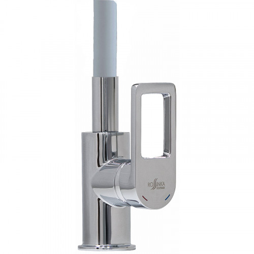 Смеситель для кухни Rossinka Z35-35U-Gray Хром Серый латунь