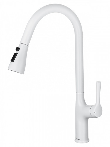 Смеситель для кухни Wonzon &amp; Woghand WW-AE54123-MW цвет Белый матовый