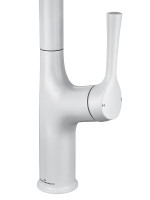 Смеситель для кухни Wonzon &amp; Woghand WW-AE54123-MW цвет Белый матовый