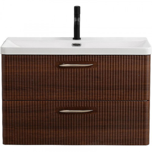 Тумба под раковину BelBagno Due 80 DUE-800-2C-SO-NOCE-P подвесная Noce