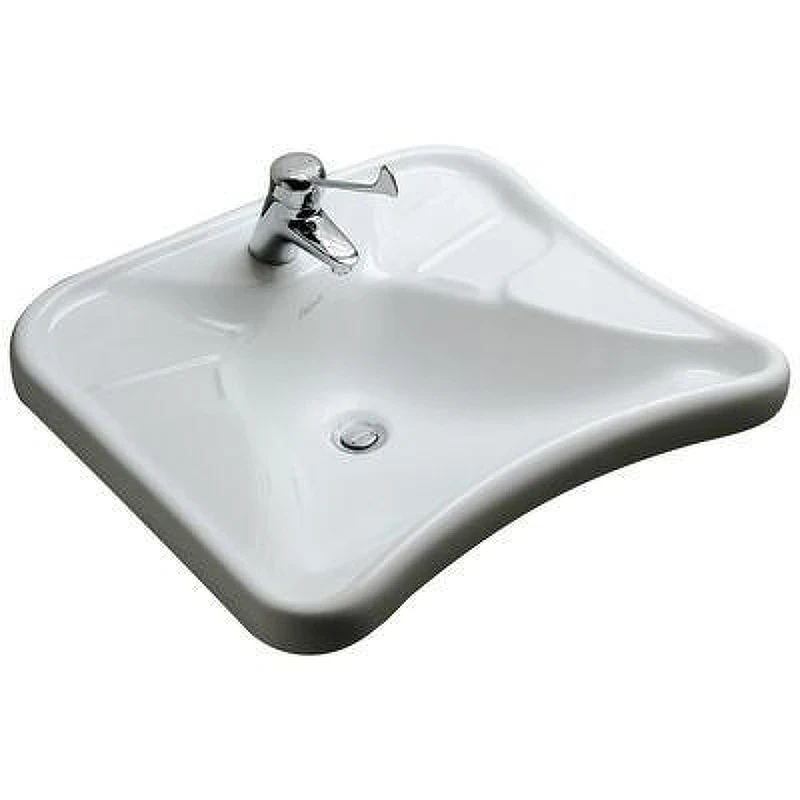 Раковина подвесная Ideal Standard Atlantis 67 J040300 цвет Italian White / Итальянский белый