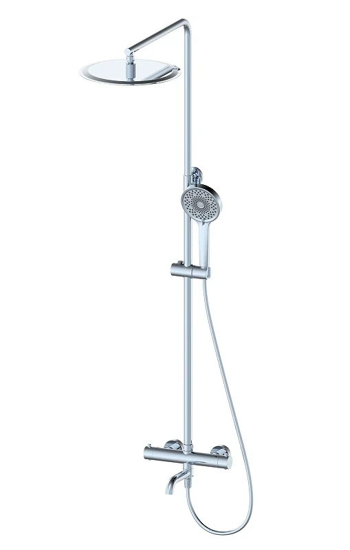 Душевая система Wonzon & Woghand WW-88739903-CR с термостатом цвет Хром