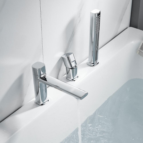 Смеситель на борт ванны Maretti Lorenza LR22RF842-B цвет Хром