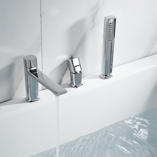 Смеситель на борт ванны Maretti Lorenza LR22RF842-B цвет Хром