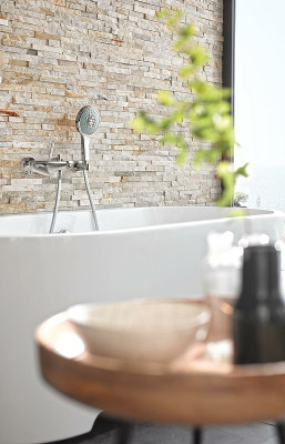 Смеситель для ванны Grohe Eurodisc Joystick 23431000 Хром латунь на стену