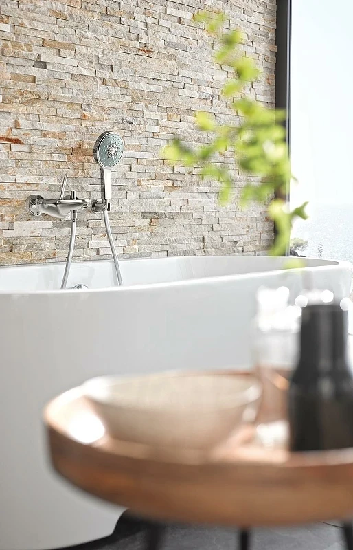 Смеситель для ванны Grohe Eurodisc Joystick 23431000 Хром латунь на стену