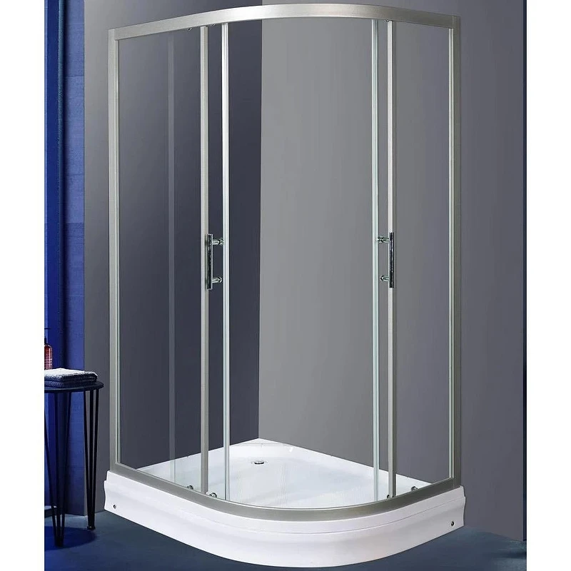 Душевой уголок WeltWasser WW500 С 120x90 L 10000013852 профиль Хром стекло прозрачное