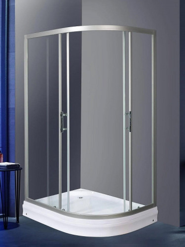 Душевой уголок WeltWasser WW500 С 120x90 L 10000013852 профиль Хром стекло прозрачное