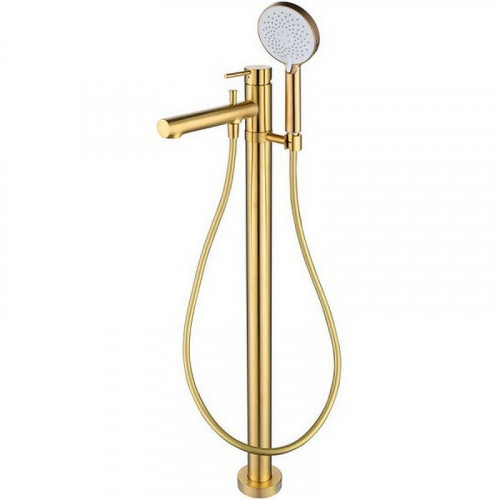 Смеситель для ванны Caprigo Don 53-013-BRG Золото матовое латунь на пол