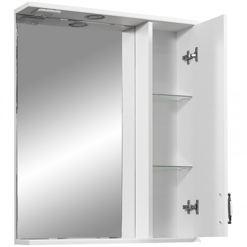 Зеркало со шкафом Stella Polar Кармела 65 SP-00000184 Ольха белая