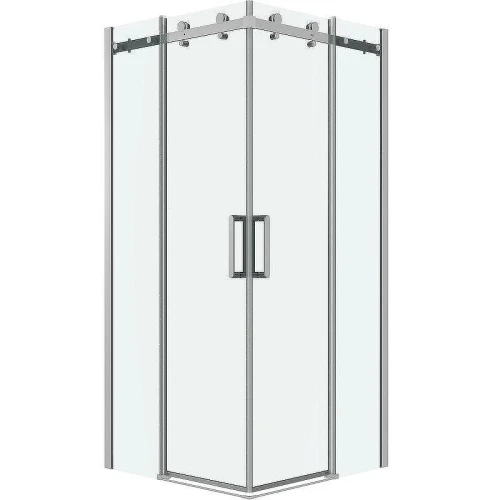 Душевой уголок Grossman Classic 90х90 300.K33.04.9090.10.00 профиль Хром стекло прозрачное