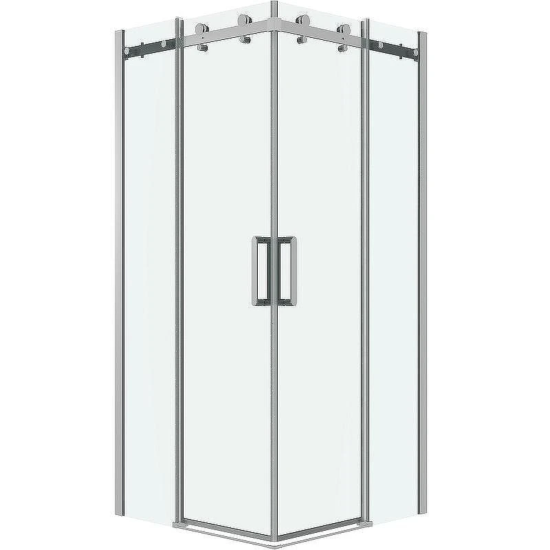 Душевой уголок Grossman Classic 90х90 300.K33.04.9090.10.00 профиль Хром стекло прозрачное