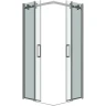 Душевой уголок Grossman Classic 90х90 300.K33.04.9090.10.00 профиль Хром стекло прозрачное