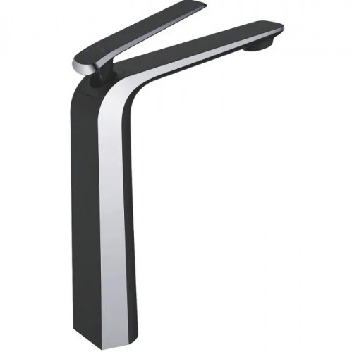 Смеситель для раковины Rose R13H R1311H Черный матовый Хром латунь