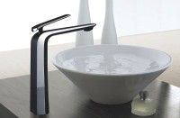Смеситель для раковины Rose R13H R1311H Черный матовый Хром латунь