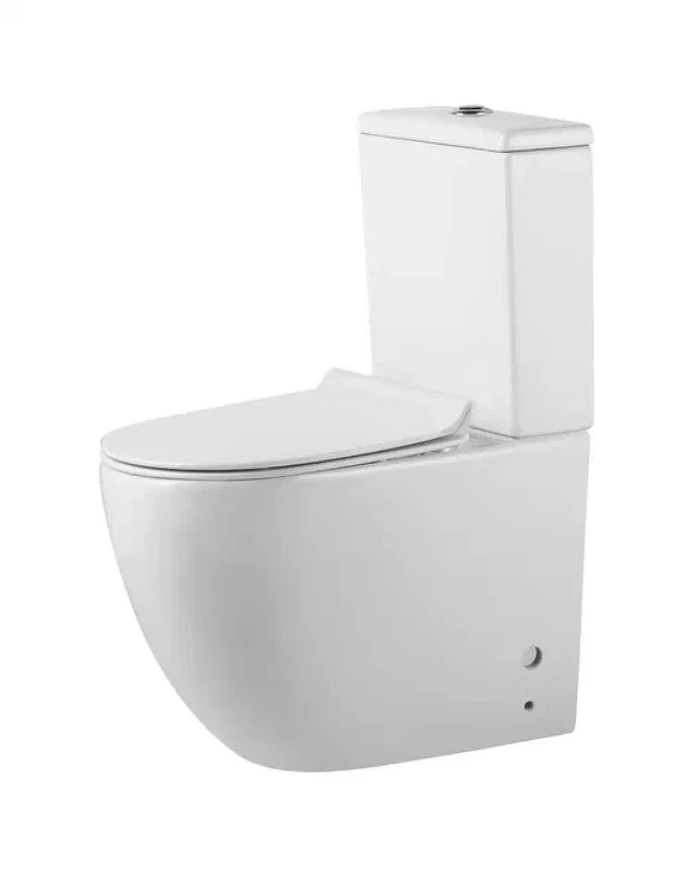Унитаз компакт Orange C05-000W с бачком и сиденьем Микролифт фарфор напольный