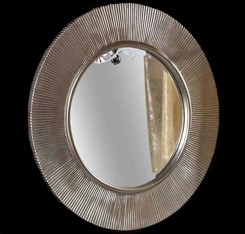 Зеркало Boheme Neo-Art Shine 82 528-SL light с подсветкой Серебро глянец стекло